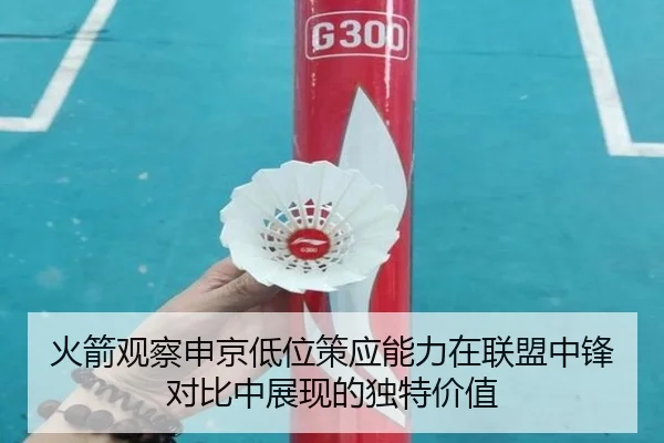 火箭观察申京低位策应能力在联盟中锋对比中展现的独特价值